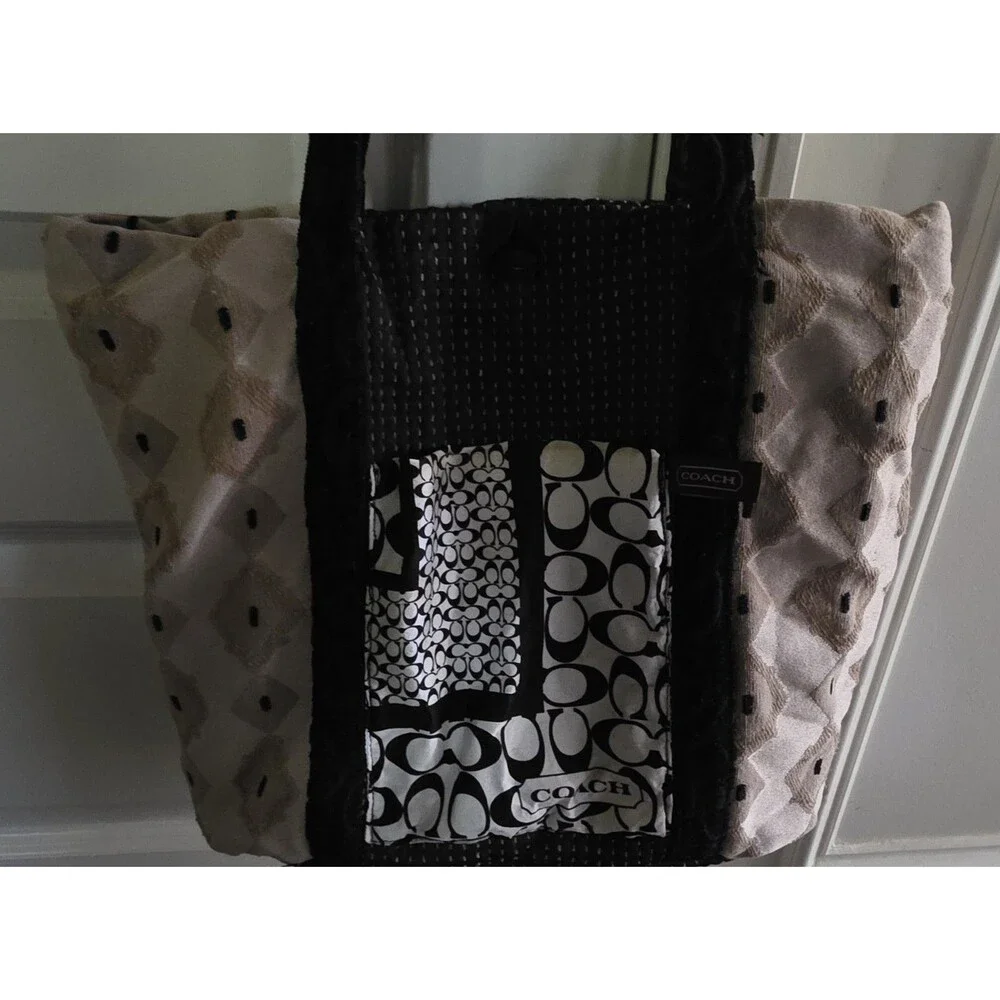 Coach patchwork hobo